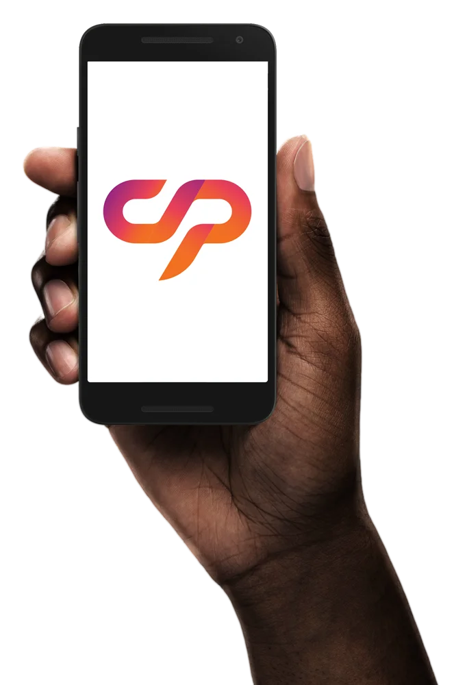 CapitalPay brand displayed on a mobile phone